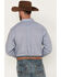 Ariat Men's Isaac Geo Print Wrinkle Free Long Sleeve Button Down Western Shirt, White, hi-res