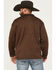 Image #4 - Ariat Men's Caldwell Zip-Up Sweater Pullover, Brown, hi-res