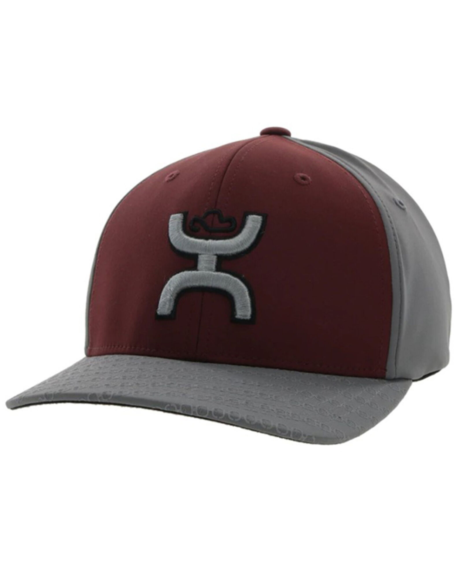 Hooey Men s Solo III Logo Embroidered Mesh Back Trucker Cap Boot