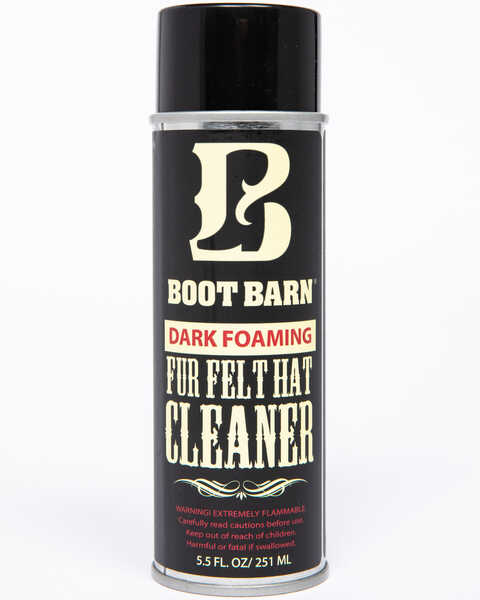 Image #1 - Boot Barn® Dark Foaming Fur Felt Hat Cleaner, No Color, hi-res