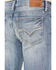 Moonshine Spirit Men's Fire Water Light/Medium Wash Slim Straight Stretch Denim Jeans, Light Medium Wash, hi-res