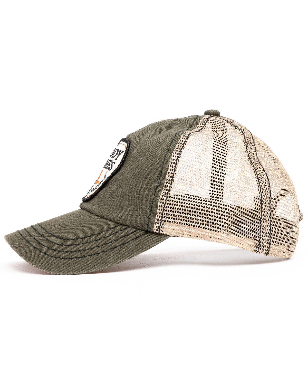 Image #2 - Cody James Men's Olive Pick Patch Mesh Ball Cap , Olive, hi-res