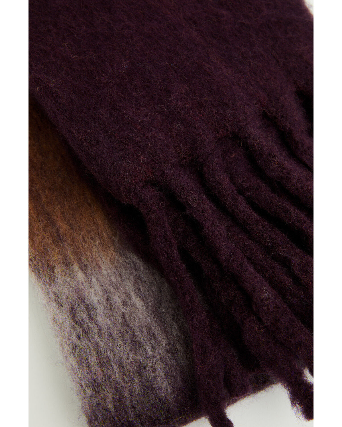 Image #4 - Shyanne Women's Fable Oversized Wool Blend Scarf, Burgundy, hi-res