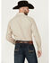 Image #4 - Ely Walker Men's Mini Southwestern Geo Print Long Sleeve Snap Western Shirt - Big , Beige, hi-res
