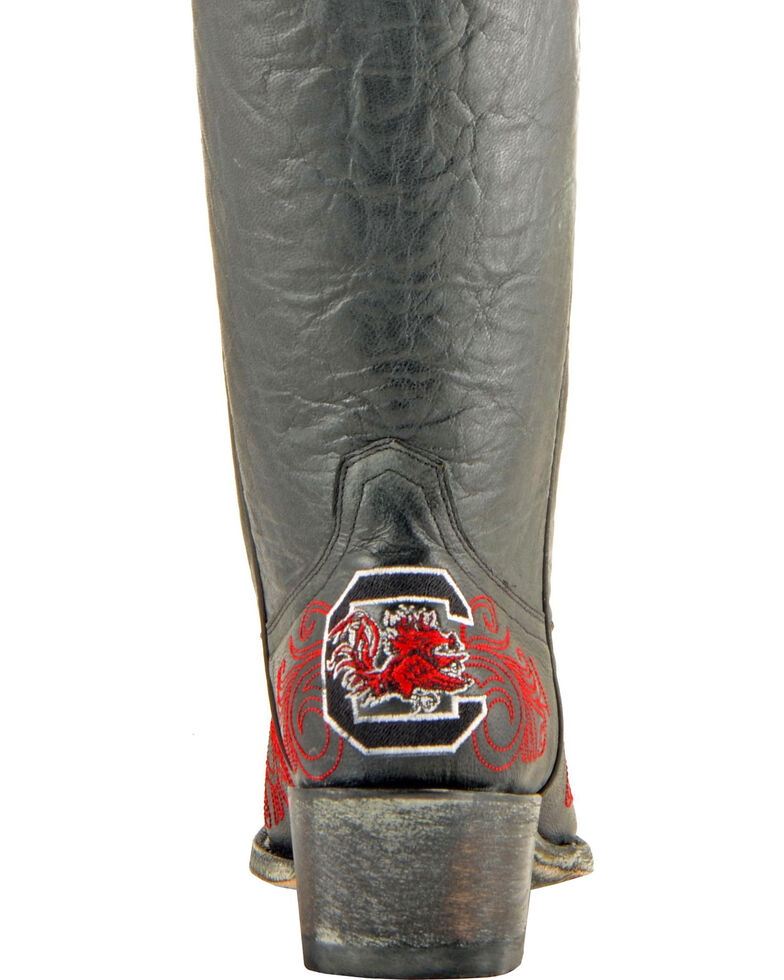 Gameday Women's University of South Carolina Cowgirl Boots - Pointed Toe, Black, hi-res