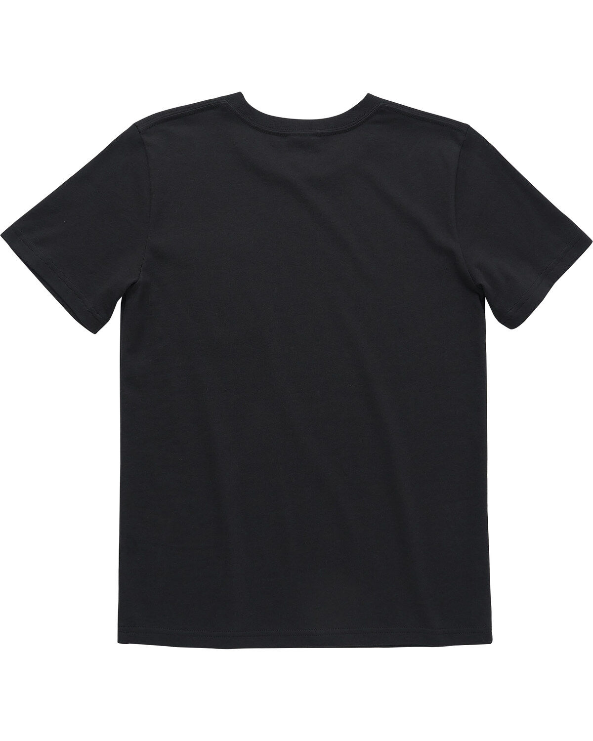 Image #2 - Carhartt Toddler Boys' Solid Short Sleeve Pocket T-Shirt, Black, hi-res