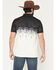 Image #4 - RANK 45® Men's Elko Southwestern Border Print Short Sleeve Button-Down Polo Shirt, Black, hi-res