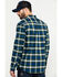 Image #2 -  Hawx Men's Lineman Plaid Stretch Flannel Long Sleeve Work Shirt, , hi-res