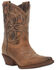 Laredo Women's Tish Western Boots - Snip Toe, Brown, hi-res