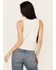 Image #4 - Wrangler Women's Jeans Logo Sleeveless Graphic Tank, White, hi-res