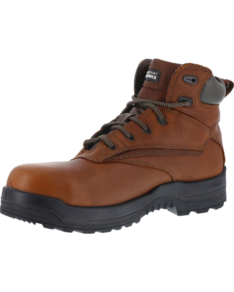 rockport composite toe boots