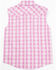 Image #3 - Shyanne Toddler Girls Dobby Striped Western Pearl Snap Shirt, Grape, hi-res