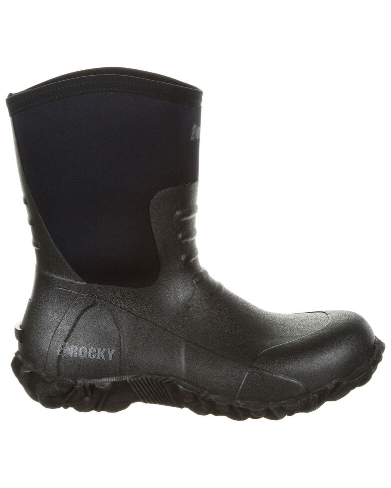 Rocky Men S Core Chore Rubber Waterproof Outdoor Boots Round Toe