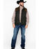 Image #6 - Outback Trading Co. Men's Brant Oil Dual Entry Vest, Olive, hi-res