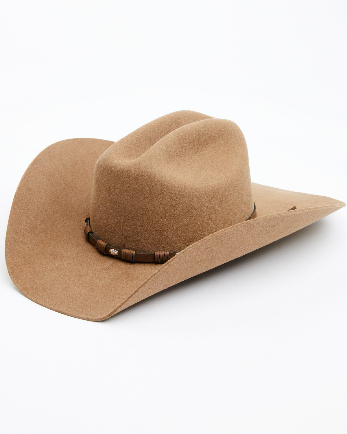 Image #1 - Justin Fawn Townes 6X Felt Cowboy Hat, Taupe, hi-res