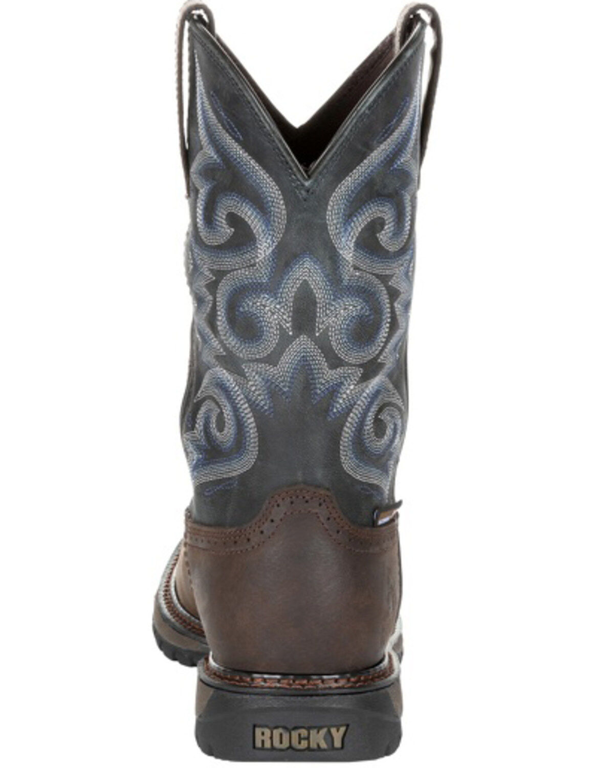 Image #4 - Rocky Women's Original Ride FLX Waterproof Western Work Boots - Soft Toe, , hi-res