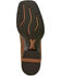 Image #5 - Ariat Men's Sport Big Country Roughout Performance Western Boots - Broad Square Toe, Brown, hi-res