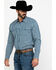 Image #3 - Cody James Men's Harvest Check Plaid Long Sleeve Western Shirt , , hi-res