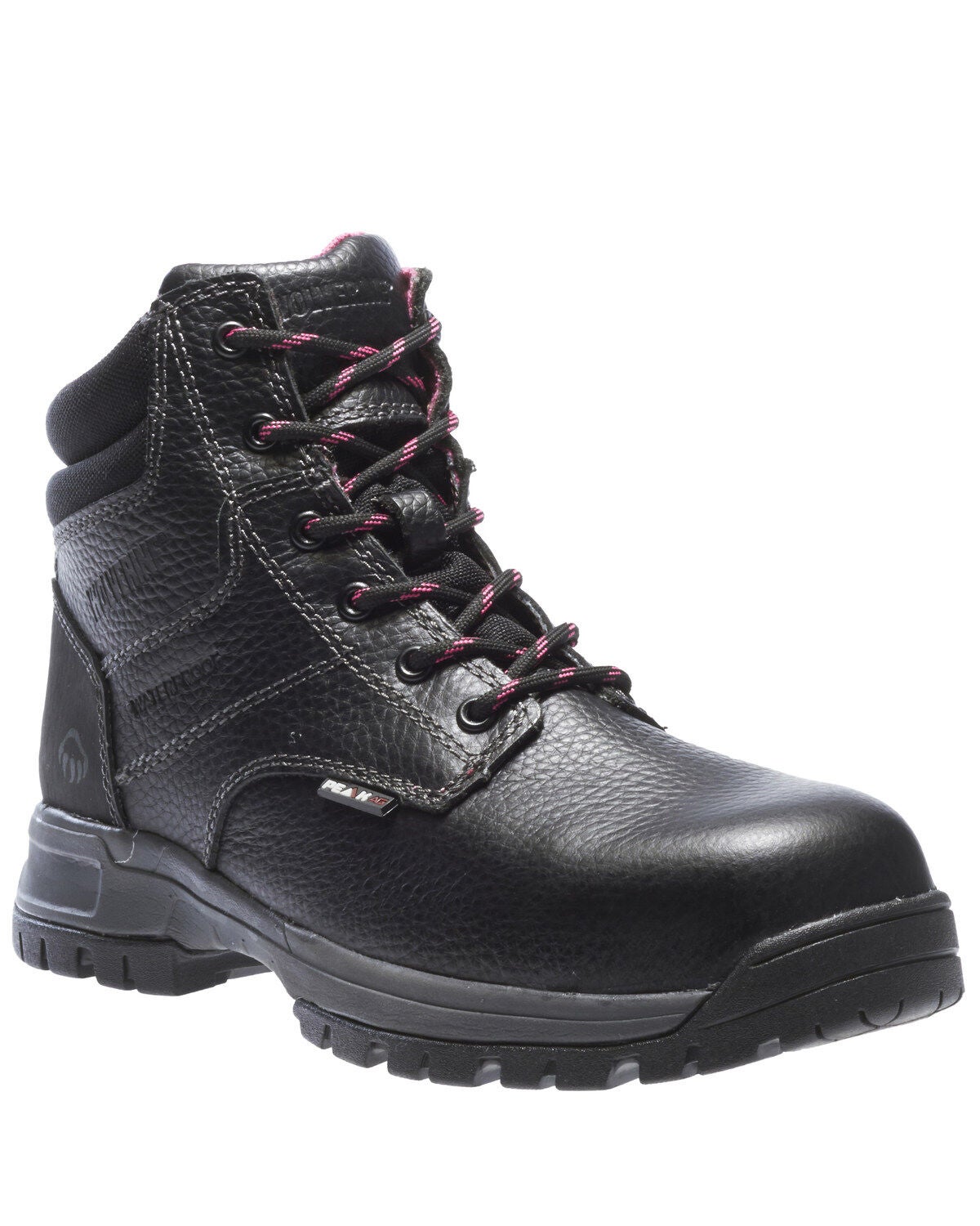 Wolverine Women's Piper Waterproof Work Boots - Composite Toe, Black, hi-res