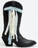 Image #1 - Shyanne Women's Denim Crochet Boot Bows - 2 Piece, Blue, hi-res