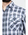 Image #4 - Jack Daniel's Men's Textured Plaid Print Short Sleeve Western Shirt, , hi-res