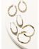 Image #1 - Shyanne Women's Sierra Winter Hoop Earring Set - 3 Piece, Multi, hi-res
