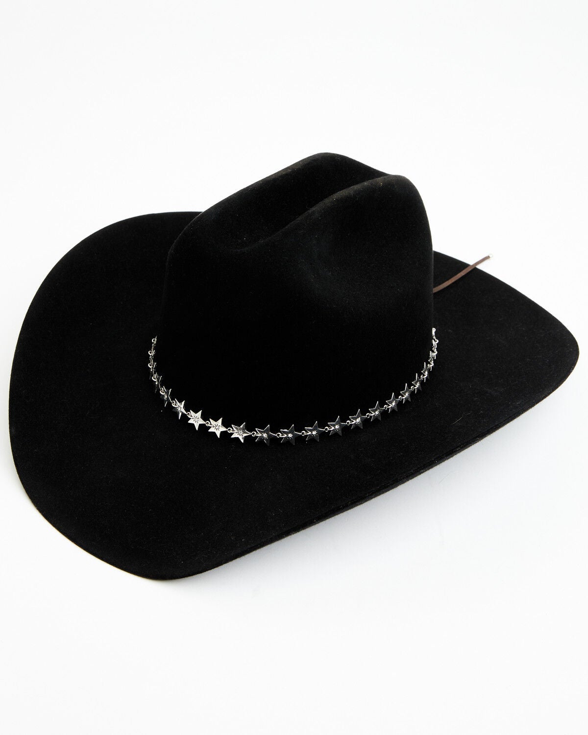 Image #1 - Shyanne Women's Star Hat Band, Silver, hi-res