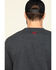 Image #5 - Hawx Men's Gray Back Logo Graphic Work T-Shirt , , hi-res