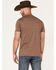 Howitzer Men's Freedom Beer Graphic T-Shirt , Brown, hi-res