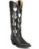 Image #1 - Justin Women's May Tall Western Boots - Snip Toe, Black, hi-res