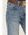 Image #2 - Wrangler Boys' Medium Wash Bootcut Denim Jeans, Medium Wash, hi-res