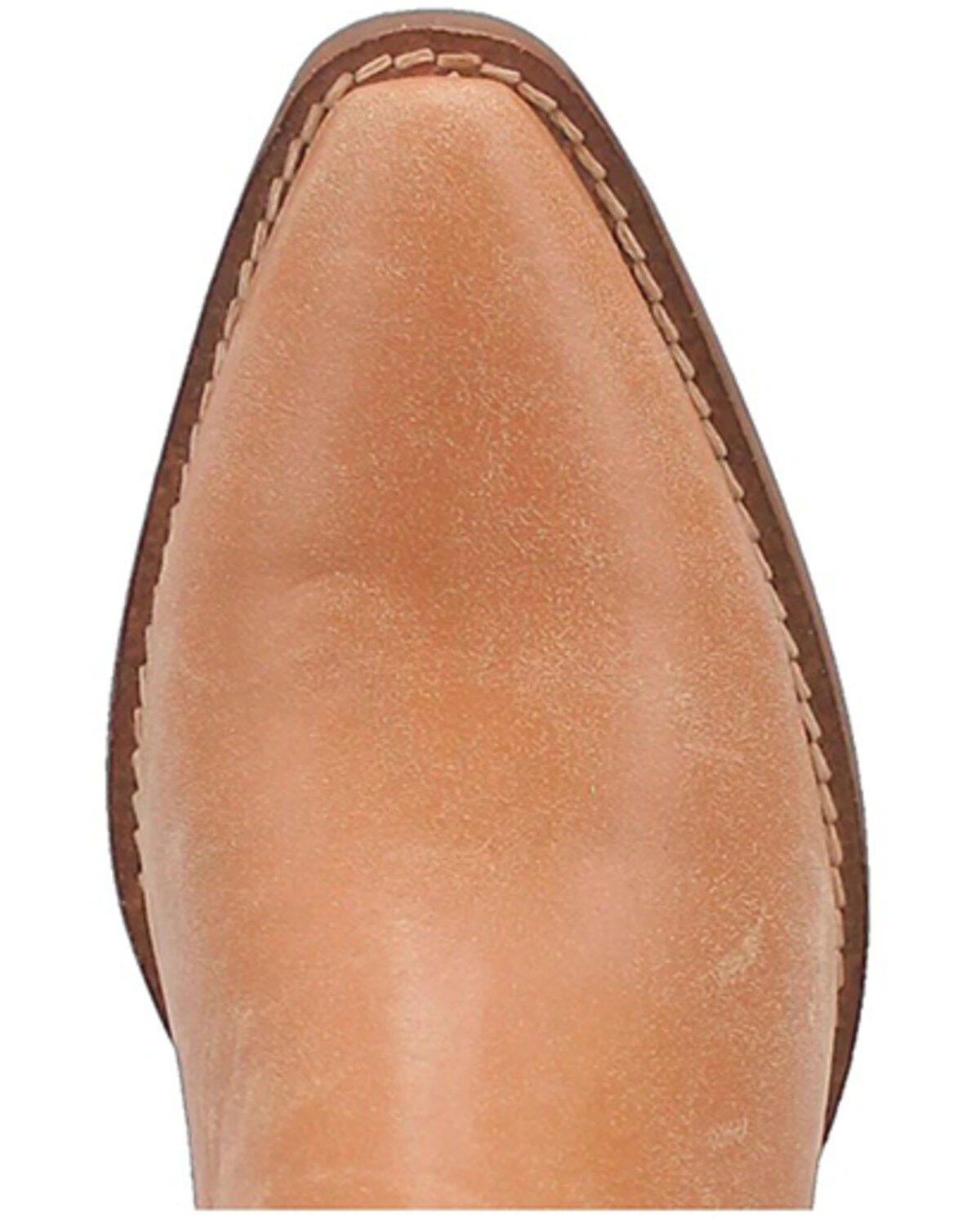 Image #6 - Dingo Women's Fine N' Dandy Leather Booties - Snip Toe, Caramel, hi-res