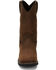 Justin Men's Drywall Waterproof Work Boots - Soft Toe, Brown, hi-res