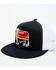 Image #1 - Lazy J Ranch Men's Sunset Cow Patch Mesh-Back Ball Cap, Black, hi-res