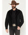 Image #1 - Moonshine Spirit&reg; Men's Single Breasted Velvet Vest, Black, hi-res