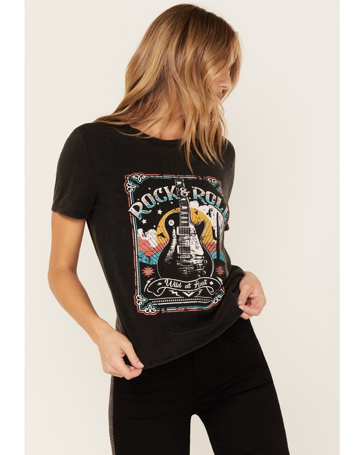 Rock & Roll Women's Printed Tee (BW21T07316)