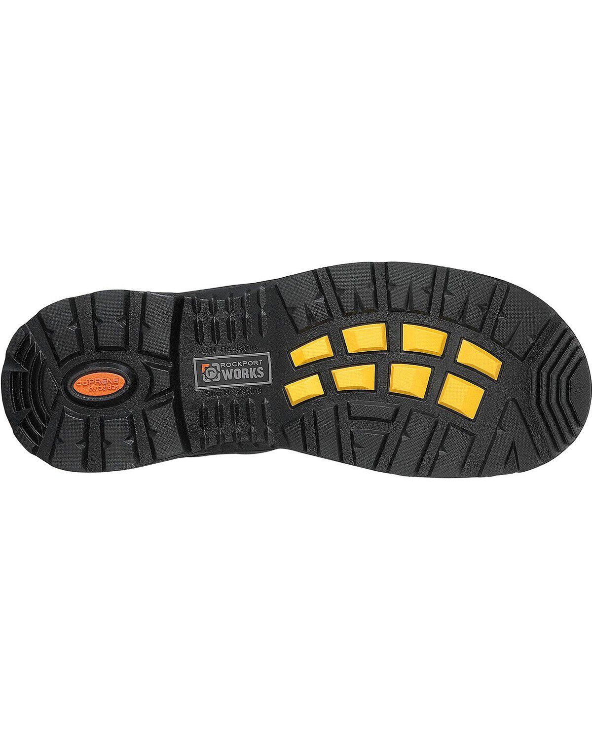 Image #2 - Rockport Women's More Energy Lace-Up Met Guard Work Boots - Composite Toe, Black, hi-res