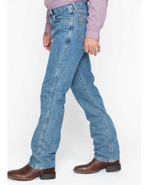 Image #3 - Cinch Men's Bronze Label Slim Fit Jeans, Midstone, hi-res