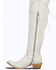 Image #3 - Lane Women's Lexington Leather Tall Western Boots - Snip Toe, Ivory, hi-res