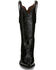 Image #4 - Tony Lama Women's Boot Barn Exclusive Exotic Ostrich Western Boots - Snip Toe, Black, hi-res