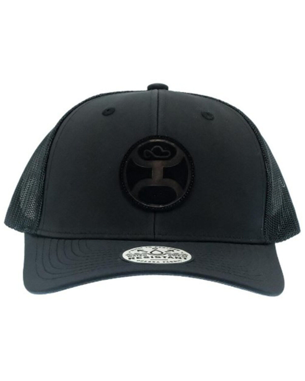 Image #2 - Hooey Men's Mesh Back Trucker Cap, Black, hi-res