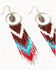 Image #2 - Idyllwind Women's Cezanne Antique Seed Bead Earrings, Silver, hi-res