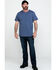 Image #6 - Hawx Men's Pocket Crew Short Sleeve Work T-Shirt - Tall, , hi-res