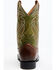 Image #5 - RANK 45® Boys' Kasey Western Boots - Broad Square Toe, Green, hi-res