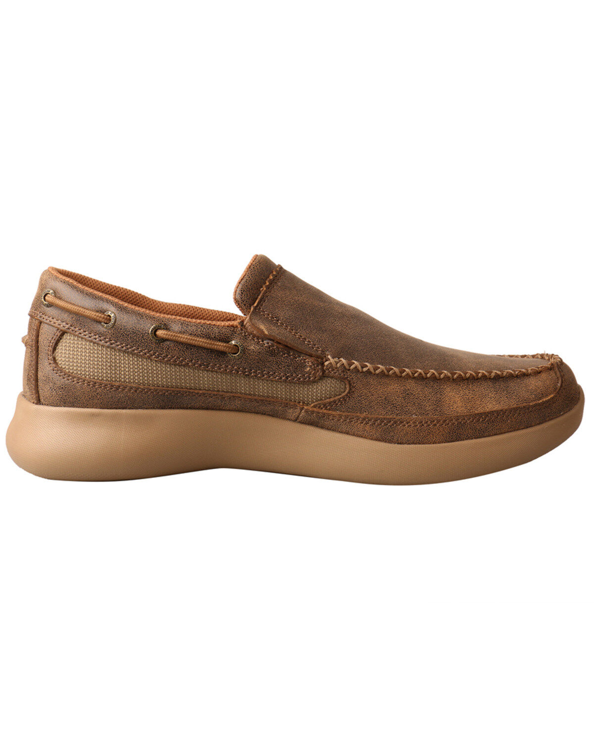 Image #2 - Twisted X Men's CellStretch Driving Shoes - Moc Toe, , hi-res