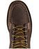 Image #4 - Danner Men's 6" Bull Run Moc Work Boots - Steel Toe, Brown, hi-res