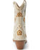 Image #5 - Matisse Women's Amber Western Booties - Round Toe, Ivory, hi-res