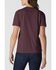 Image #2 - Carhartt Women's Durham Short Sleeve Work Overshirt, Burgundy, hi-res