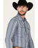 Image #2 - Cody James Men's War Hunt Southwestern Striped Print Long Sleeve Snap Western Shirt, , hi-res