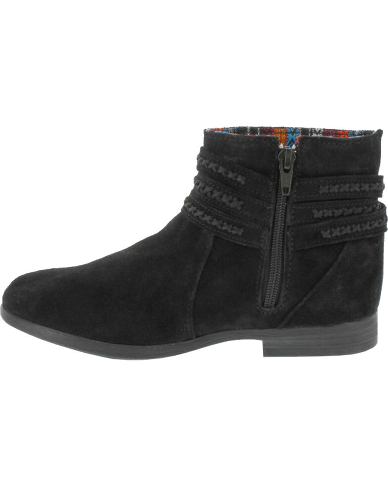 Minnetonka Women S Dixon Booties Round Toe Boot Barn